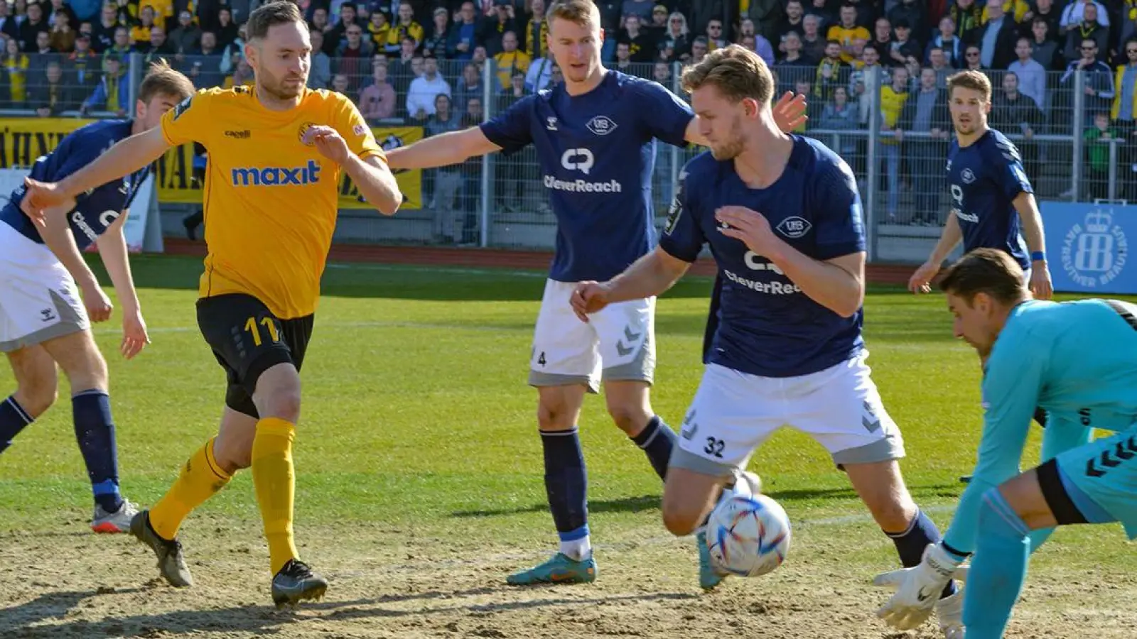 Markus Ziereis nach SpVgg-Pleite in Halle: „Aufgeben bringt nichts“ (Foto: Archiv Dörfler)