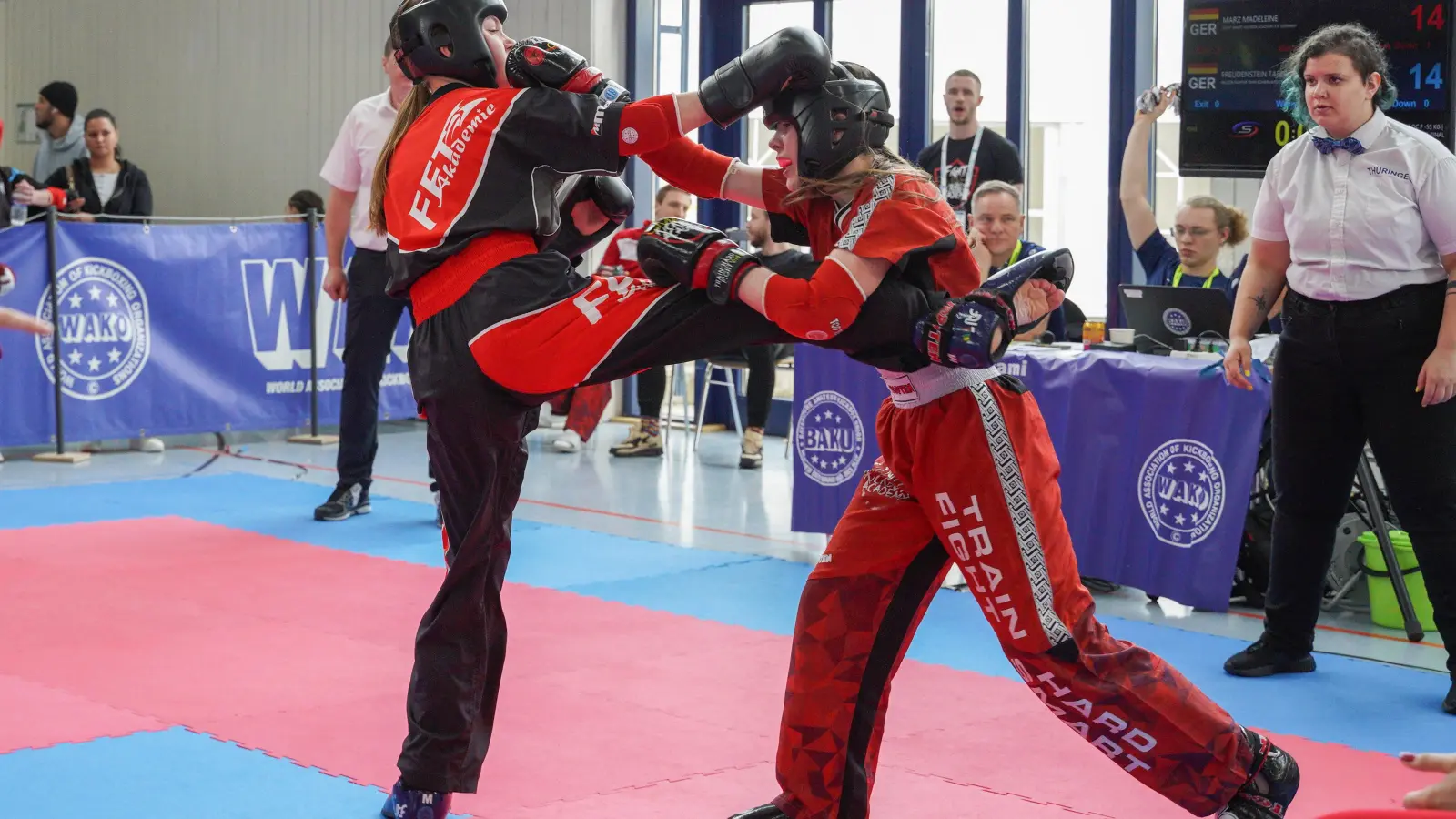 Harte Kämpfe beim Turnier in Bindlach.  (Foto: sd)