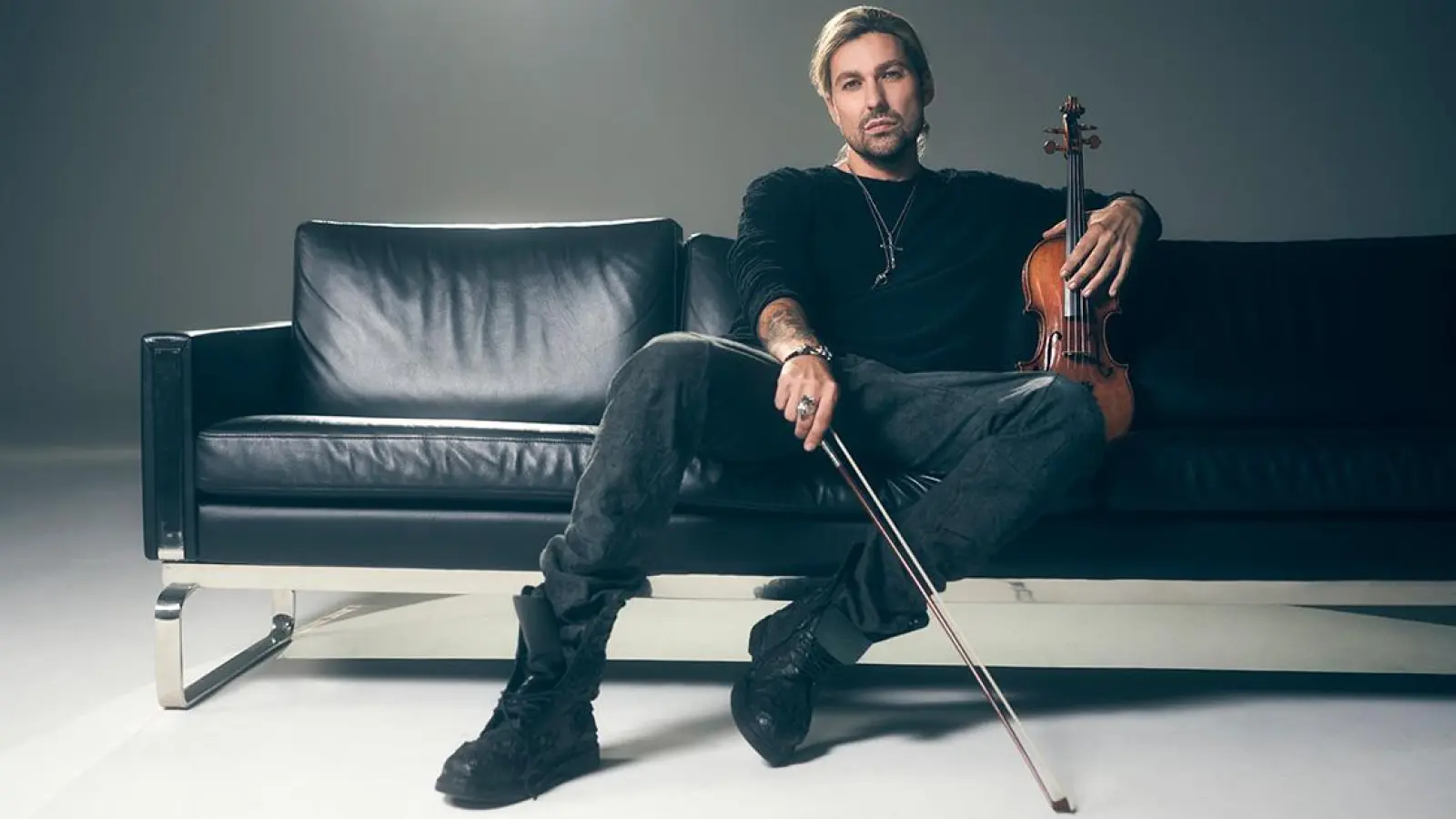David Garrett kommt am 9. Juli 2023 im Rahmen der Iconic-Tour nach Kloster Banz. (Foto: Christoph Köstlin)