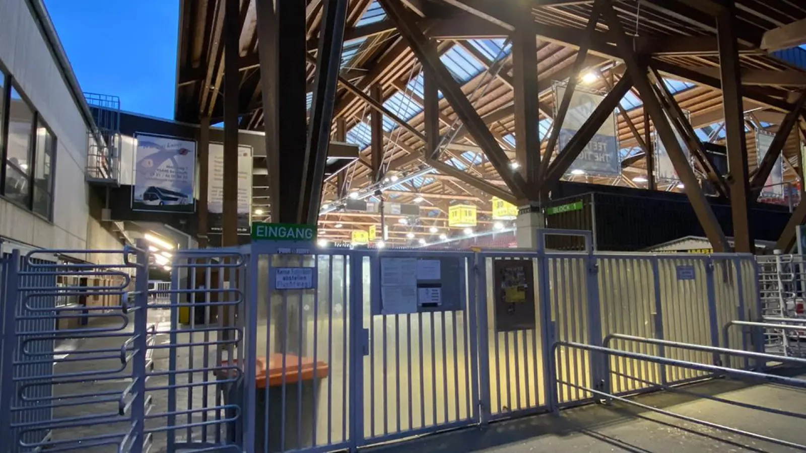 Das Eisstadion, Heimstätte der Bayreuth Tigers (Archivbild: Lenkeit)