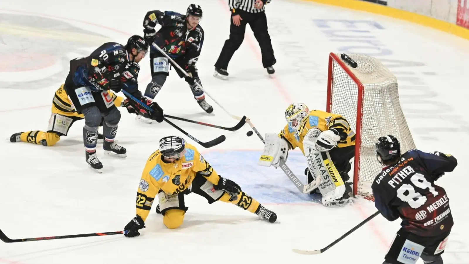 Ein starker Keeper reichte den Tigers nicht. (Foto: Bayreuth Tigers)