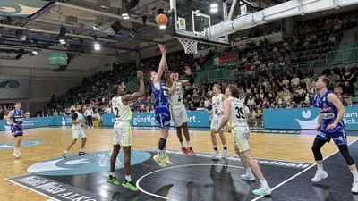 Einen großen Kampf auf Augenhöhe lieferte der BBC Bayreuth heute Abend ProA-Spitzenreiter Phoenix Hagen. (Foto: BBC Bayreuth)