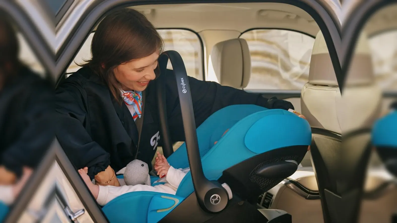 CYBEX erreicht im Kindersitztest von Stiftung Warentest und ADAC 2024 gleich mehrere Top-Platzierungen.  (Foto: CYBEX GmbH)