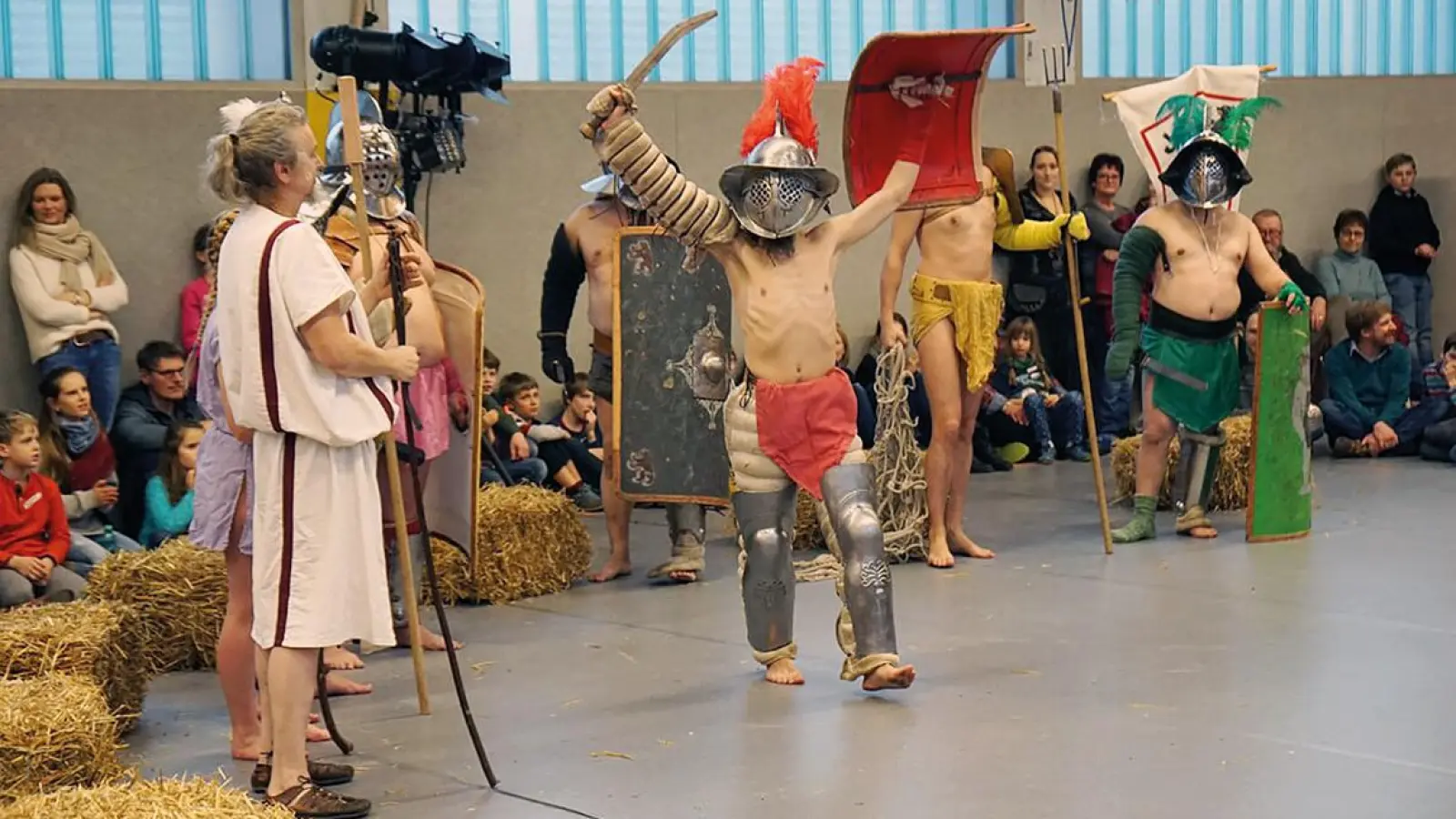 Römertag GCE Bayreuth Gladiatoren Foto red (Foto: red)