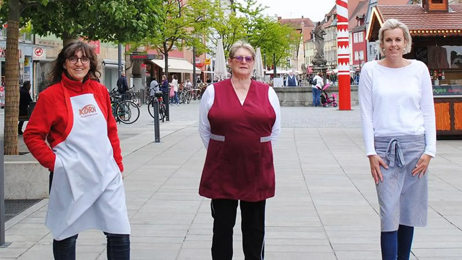Leben in Bayreuth: Schausteller jetzt auf dem Marktplatz (Foto: Jessica Mohr)