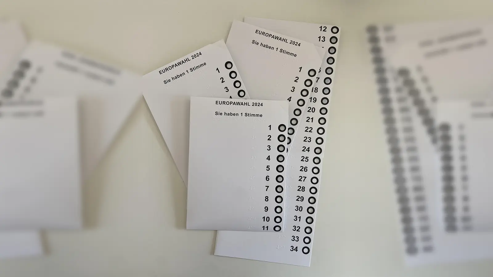 Um allen Menschen eine geheime Wahl zu ermöglichen, gibt es spezielle Wahlschablonen.  (Foto: red )