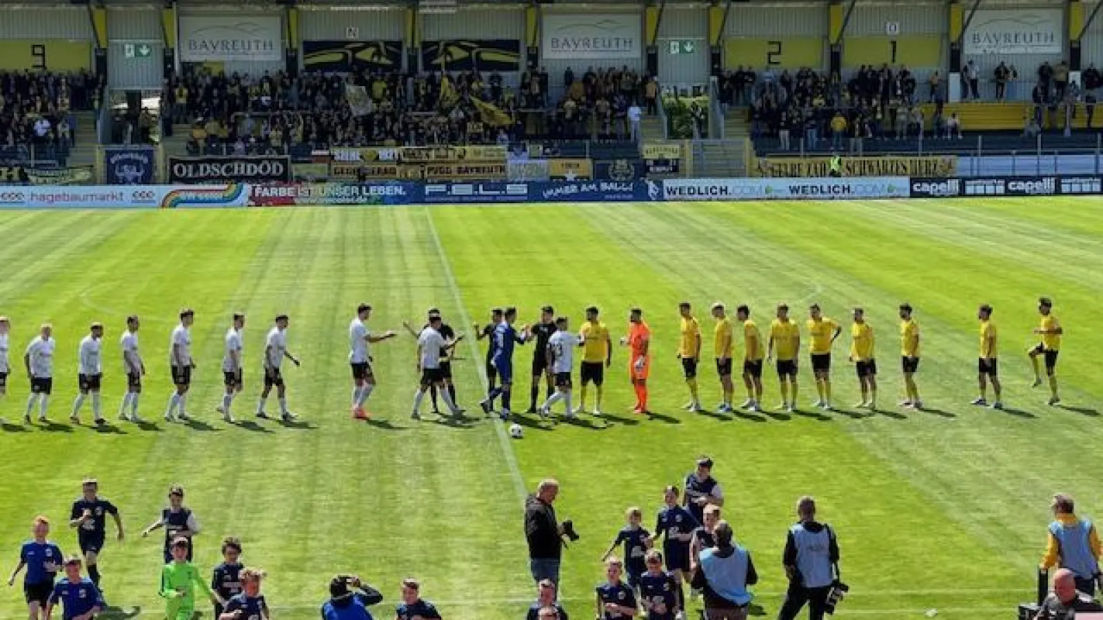 Einen 3:0-Erfolg feierte die SpVgg Bayreuth heute Nachmittag gegen den TSV Aubstadt (Foto: Wolfgang Munzert)