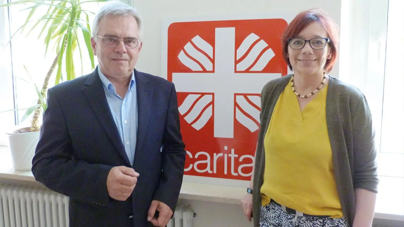 40 Jahre Caritas Kreisverband Dieter Scholl Bozena Schiepert Foto red (Foto: inBayreuth.de)