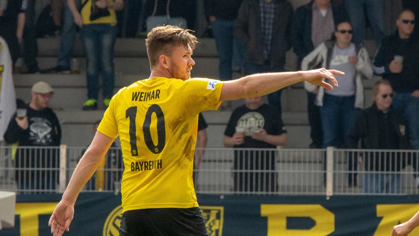 Patrick Weimar und die SpVgg Bayreuth haben keine leichte Saison hinter sich. Foto: Peter Glaser. (Foto: inBayreuth.de)