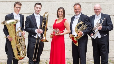 Zu fünft mit Blech: Harmonic Brass (Foto: red)
