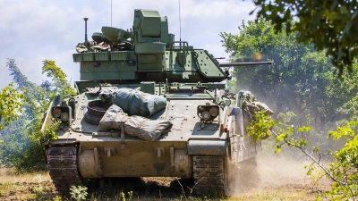 Schützenpanzer M2A3 der US-Army: Spione haben im Raum Bayreuth offenbar das US-Militär für Russland ausspioniert. (Symbolbild: pixaby/Military_Material)