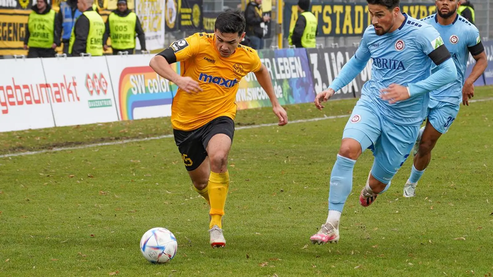 Eroll Zejnullahu von der SpVgg Bayreuth. (Foto: Dörfler)