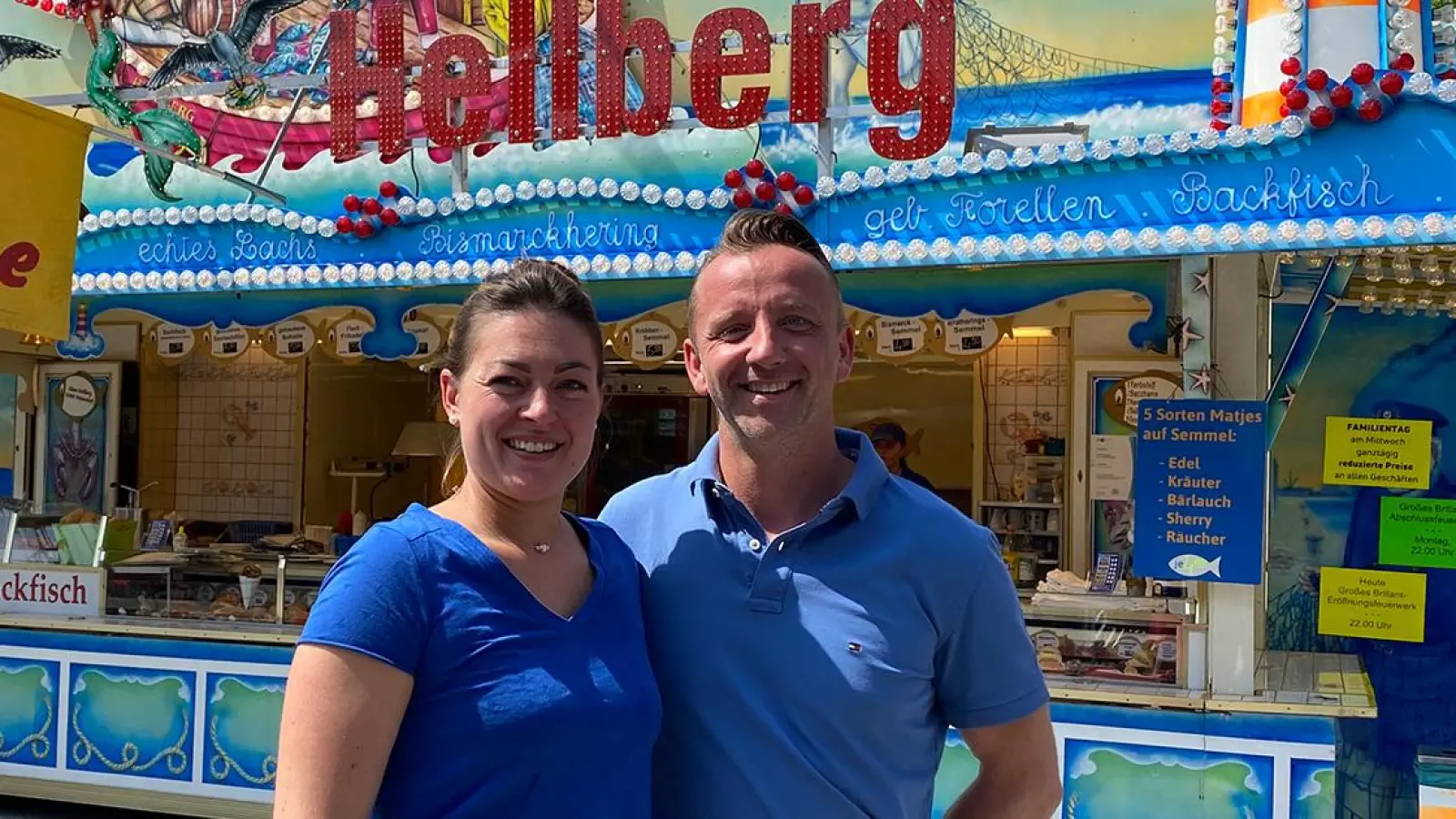Carolin Hellberg und Martin Hopf. (Foto: Lenkeit)