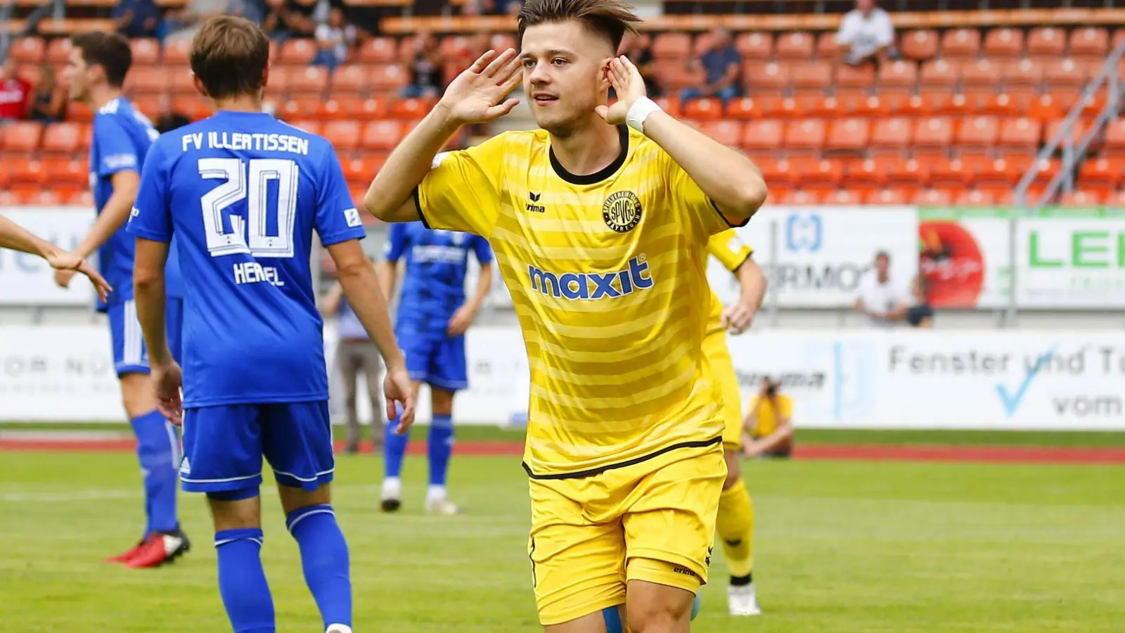 Ivan Knezevic wird auch weiterhin für die Altstadt jubeln. (Foto: Peter Kolb)