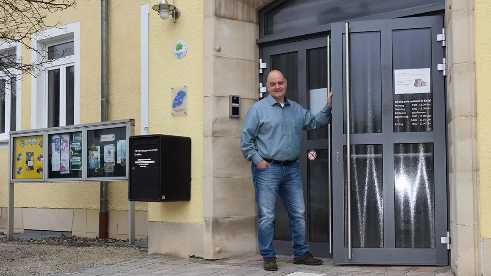 Derzeit als Doppelspitze, ab September alleinverantwortlich: Jürgen Träg, Geschäftsstellenleiter der Verwaltungsgemeinschaft Creußen. (Foto: Lenkeit)