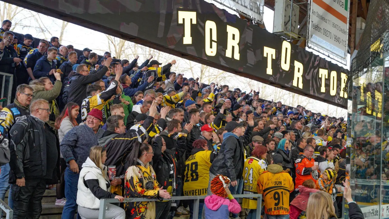 Vier Mal durften die Tigers-Fans heute im fränkischen Derby gegen Höchstadt jubeln. (Foto: Archiv/Dörfler)