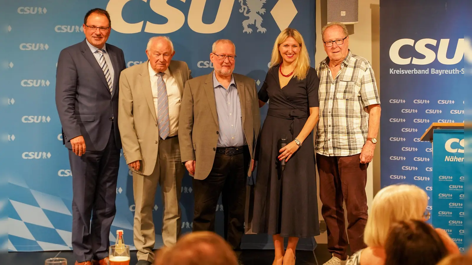 Die CSU Bayreuth-Stadt hat am Samstag ihr 80-jähriges Bestehen gefeiert. (Foto: sd)