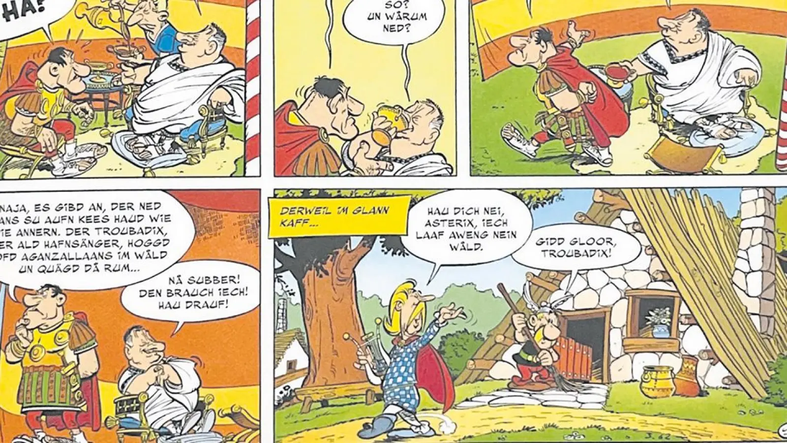 Gewinnspiel in Bayreuth: 3 x 1 Exemplar des neuen Asterix Comics auf oberfrängisch (beendet) (Foto: red)
