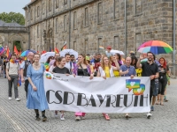 Für mehr Toleranz: Der CSD in Bayreuth.  (Foto: sd)