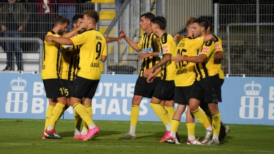 Beim FC Memmingen durfte die Altstadt heute mal wieder einen Auswärtssieg bejubeln. (Foto: Stefan Dörfler)