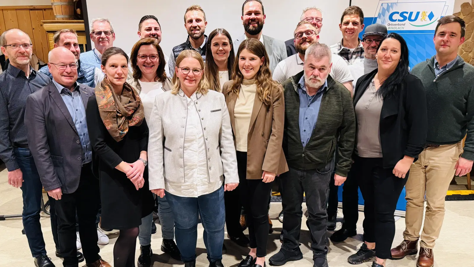 CSU Bindlach präsentiert starkes Team für die Kommunalwahl am 08. März 2026: Jung, engagiert, weiblich – bereit für Bindlachs Zukunft. <br> (Foto: red )