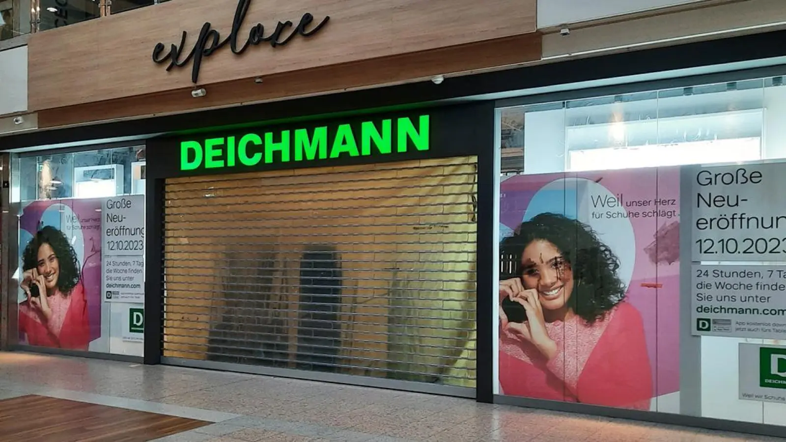 Bayreuth-Rotmain-Center-Deichmann (Foto: Lenkeit)
