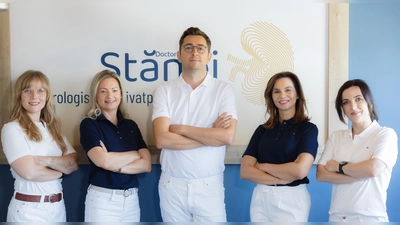 Doctor medic Alin Stănoi, Facharzt für Urologie, und sein Team.  (Foto: red )