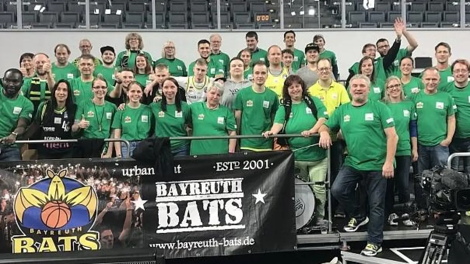 Bei jedem Spiel dabei: Der Fanclub der Bayreuth Bats. / Foto: Bayreuth Bats. (Foto: inBayreuth.de)