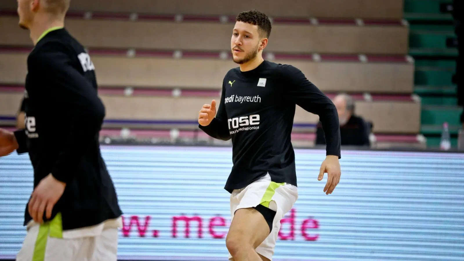 Er muss erst einmal pausieren: Joanic Grüttner Bacoul. (Foto: Thorsten Ochs)