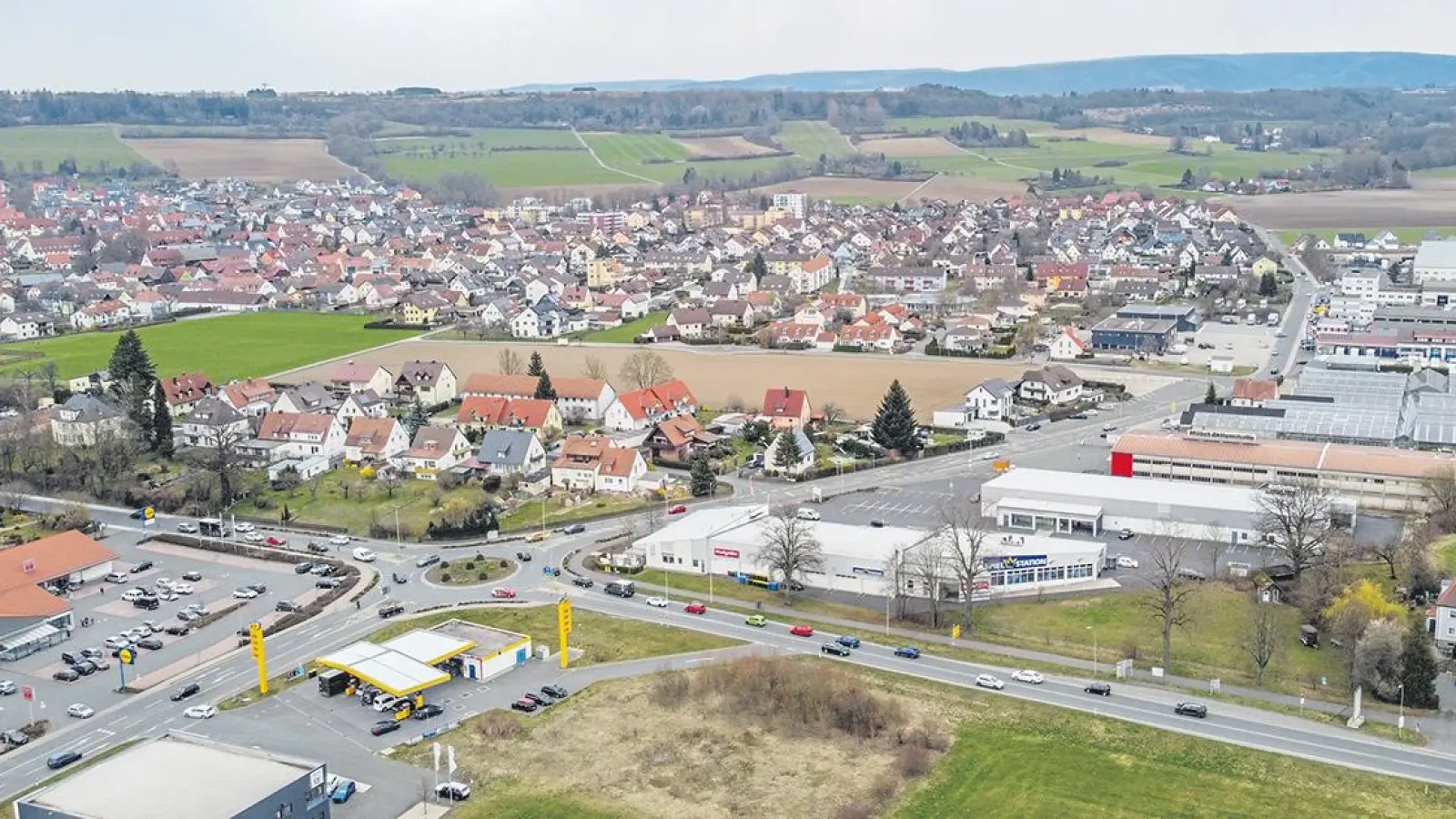 Bindlach im Landkreis Bayreuth (Foto: Dörfler)