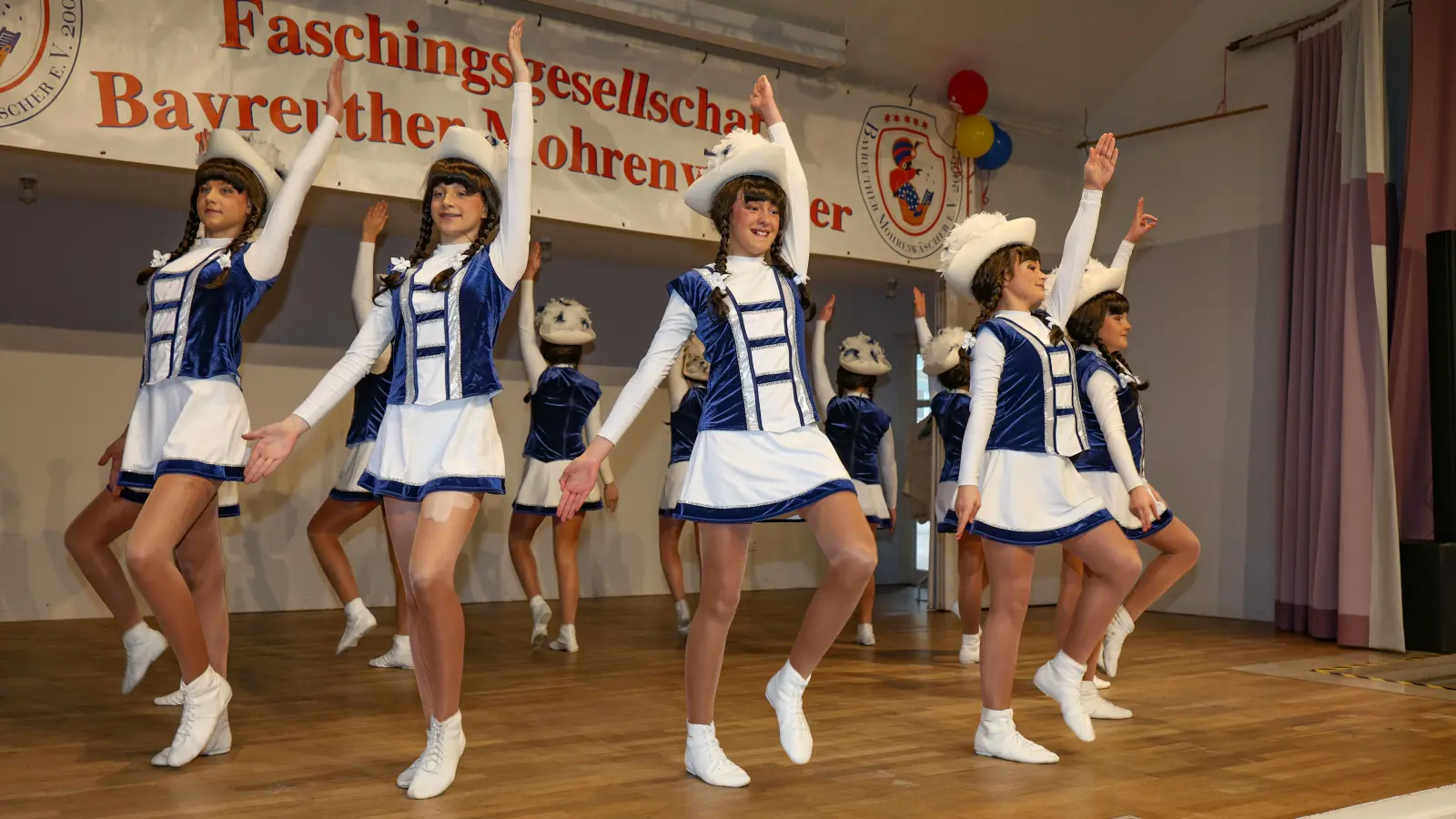 Die Prunksitzung der Bayreuther Mohrenwäscher für Menschen mit und ohne Handicap war ein großer Erfolg.  (Foto: sd)