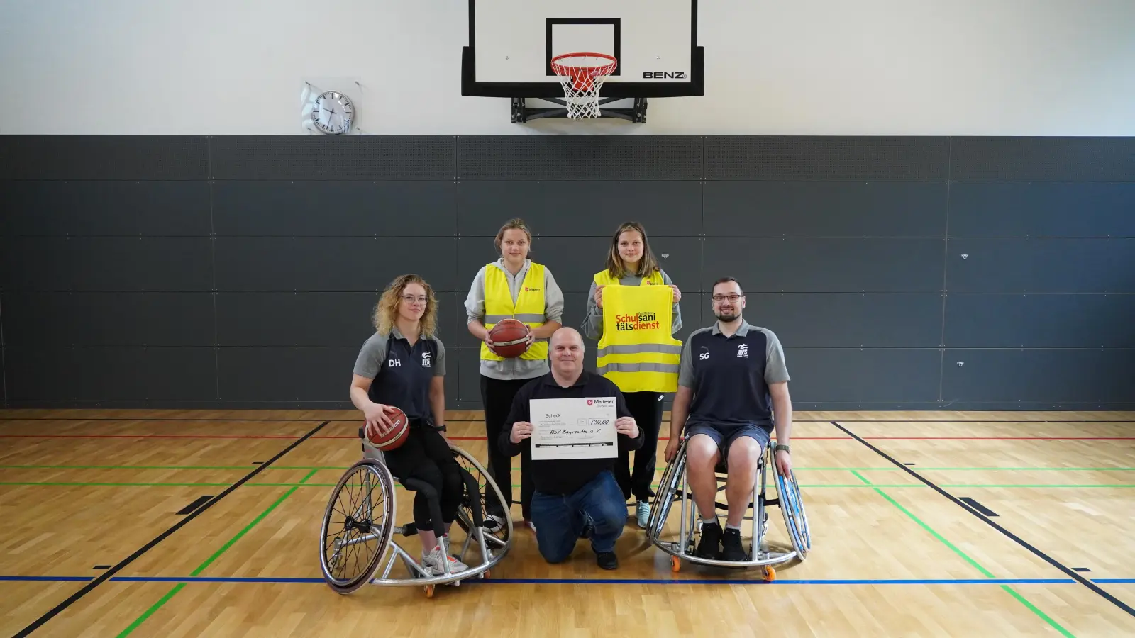 Dagmar van Hinte, Victoria Winzer, Michael Danner, Vanessa Winzer, Sebastian Gillsch. (Foto: red )